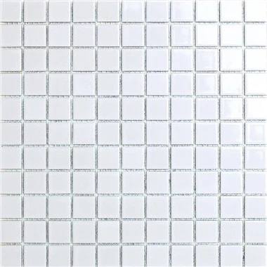 Gạch hồ bơi khảm trắng
